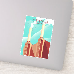 Battersea London Aufkleber