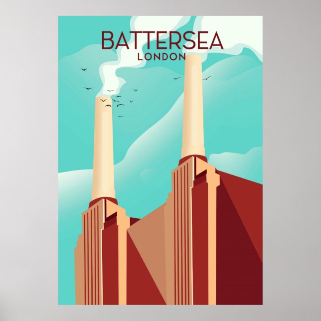 Battersea London Poster (Vorne)
