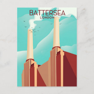 Battersea London Postkarte