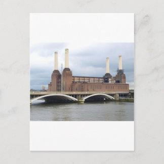 Battersea Power Station in London, England Postkarte