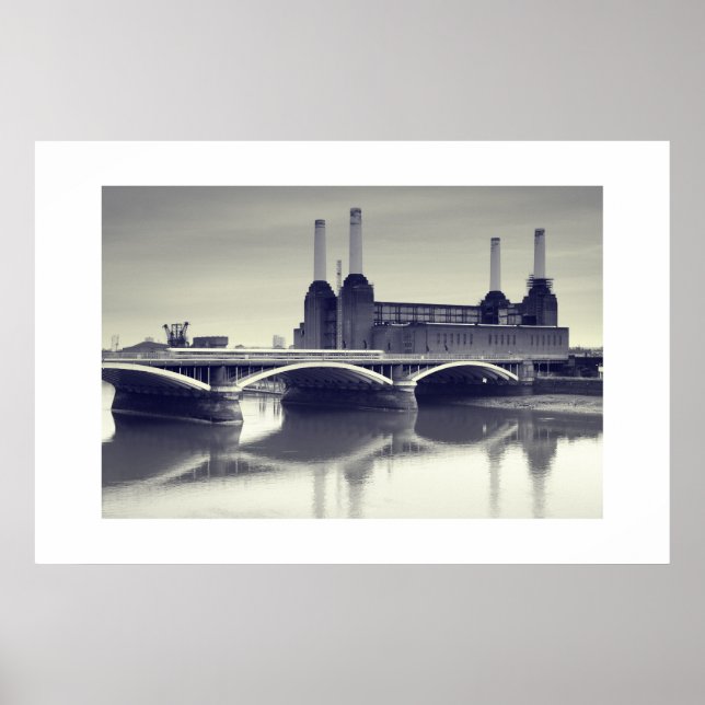 Battersea Power Station, London Poster (Vorne)