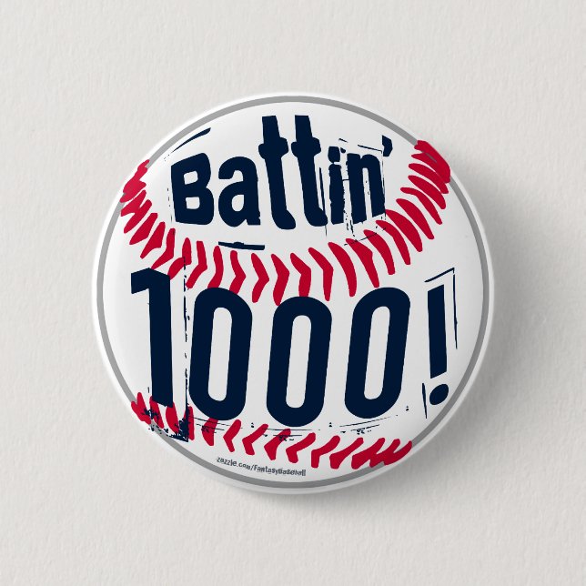Battin 1000! Knopf Button (Vorderseite)