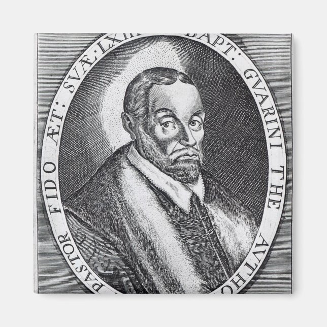 Battista Guarini, frontispiece to 'Il Pastor Magnet (Vorne)