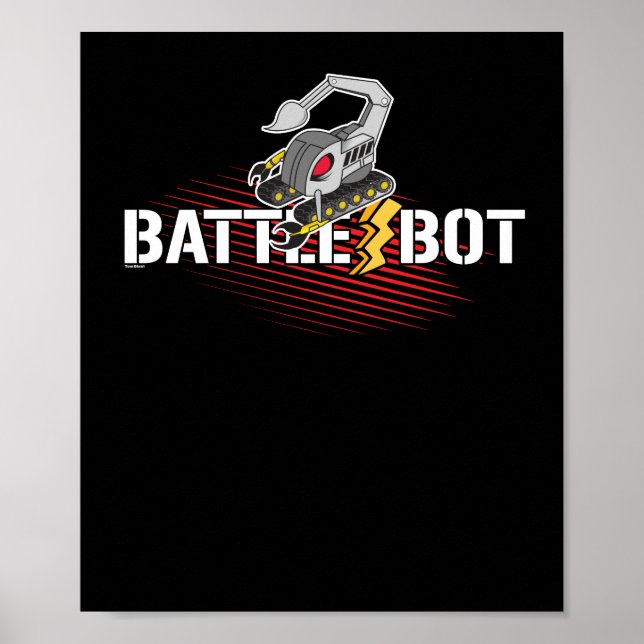 Battle Bot Robot Wars Poster (Vorne)