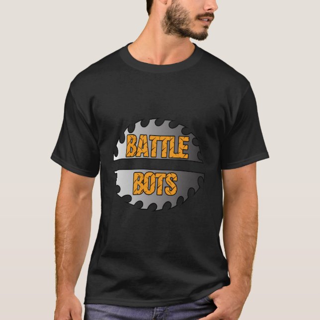 Battle Bots Saw Hoodie T-Shirt (Vorderseite)