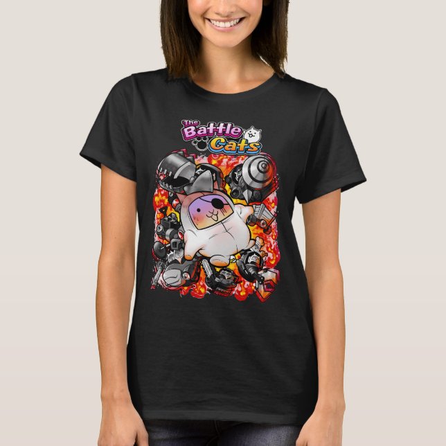 Battle Cats - Subterra Guardians T-Shirt (Vorderseite)