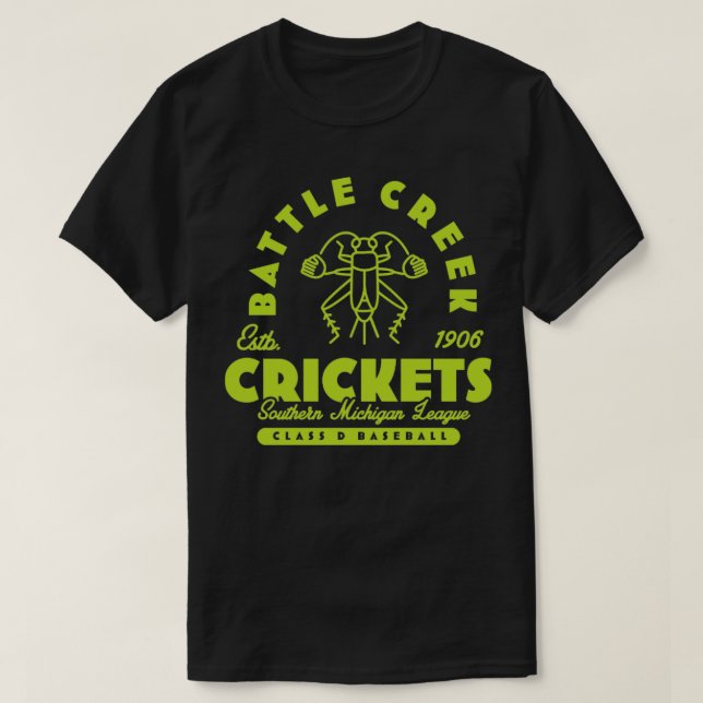 Battle Creek Crickets T-Shirt (Design vorne)