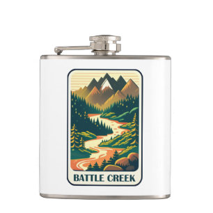 Battle Creek Idaho Colors Flachmann