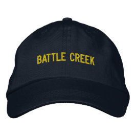 Battle Creek Michigan bestickt Baseball Hat Bestickte Baseballkappe
