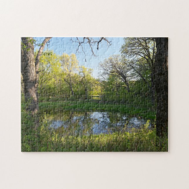 Battle Creek Pond and Forest Puzzle (Horizontal)