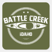 Battle Creek Wild und Landschaftlicher Fluss Idaho