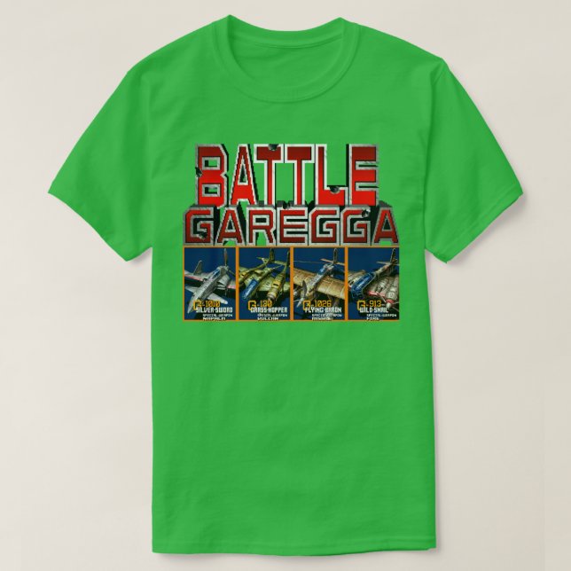 Battle Garegga T-Shirt (Design vorne)