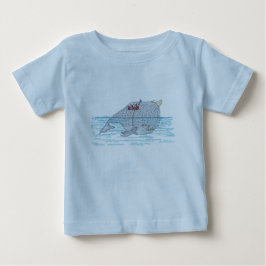 Battle Horn-Whale Baby T-shirt