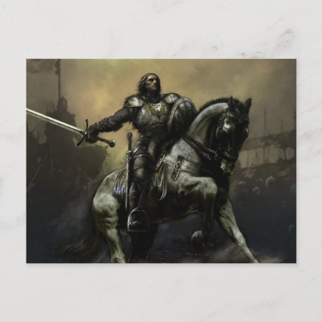 Battle Knight Postkarte (Vorderseite)