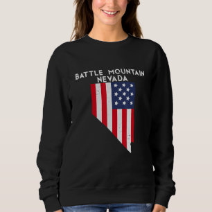 Battle Mountain Nevada USA Staat America Travel Ne Sweatshirt