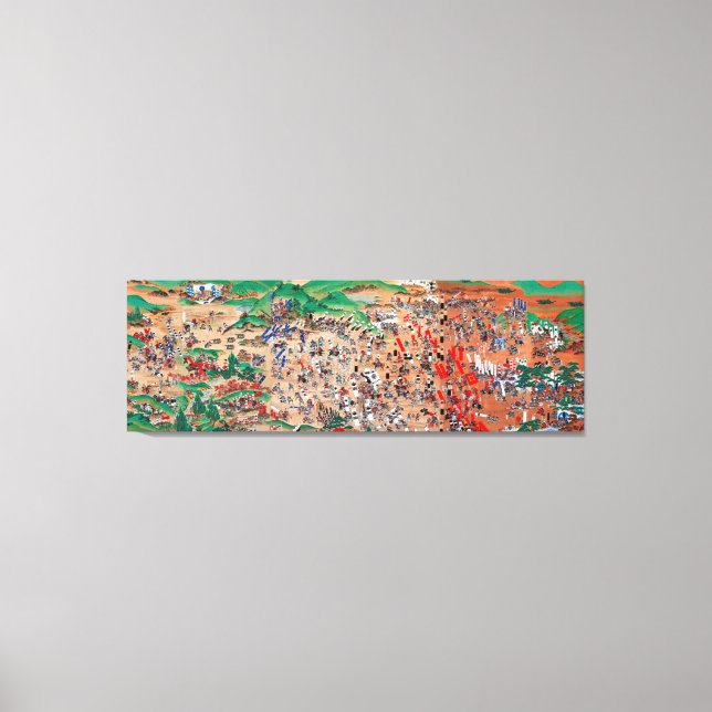 Battle of Sekigahara 関ヶ原の戦 Leinwanddruck (Vorderseite)