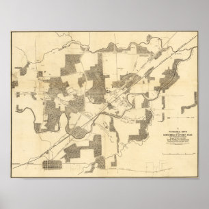 Battle of Stones River - Civil War Panoramic Poster