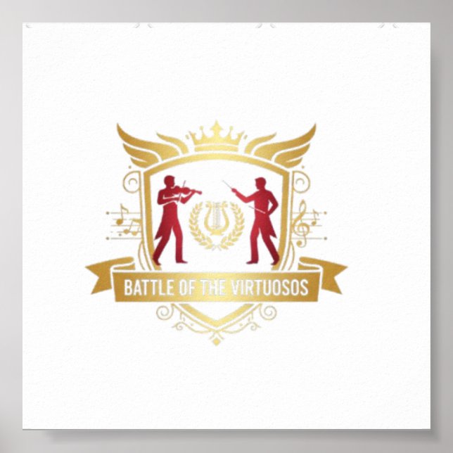 Battle of the Virtuosos Poster (Vorne)