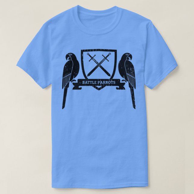 Battle Parrot T-Shirt (Design vorne)