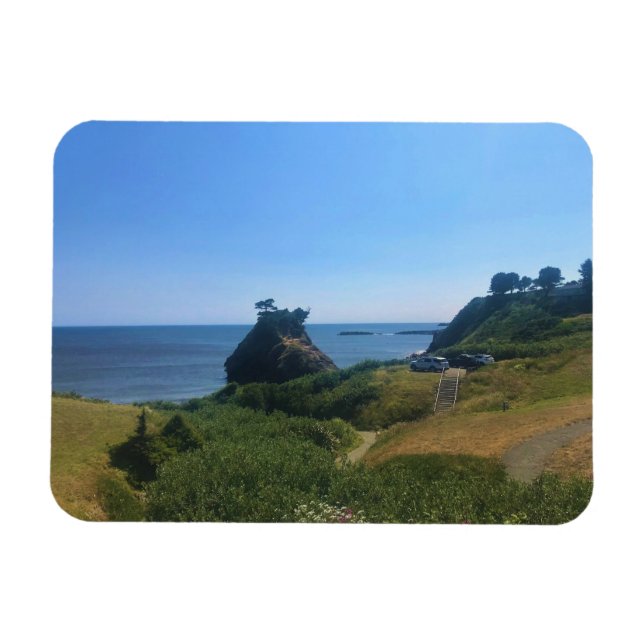 Battle Rock, Port Orford, Magnet (Horizontal)