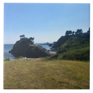 Battle Rock, Port Orford, oder Poster Fliese