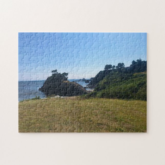 Battle Rock, Port Orford, Puzzle (Horizontal)