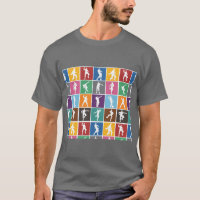 Battle Royale Siegestanz Regenbogen-Gitter Lustig 