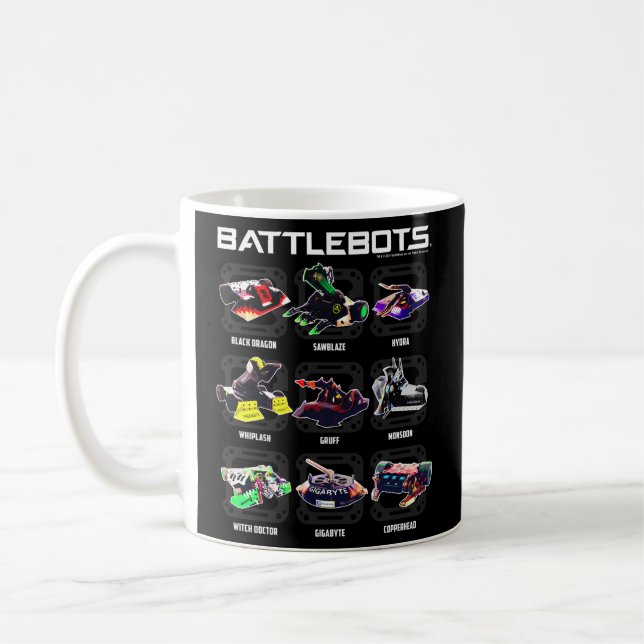 Battlebots Robot Foto Box Up Kaffeetasse (Links)