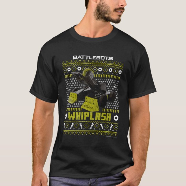 Battlebots Robot Whiplash Ugly T-Shirt (Vorderseite)