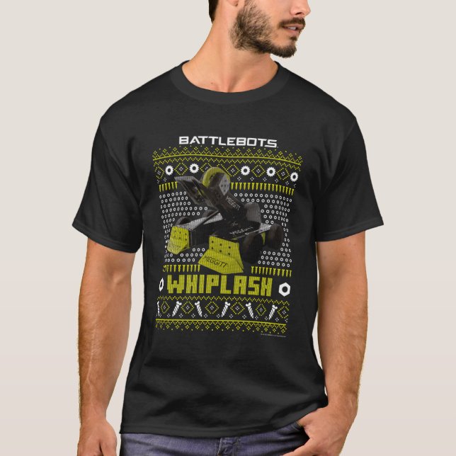 Battlebots Robot Whiplash Ugly T-Shirt (Vorderseite)