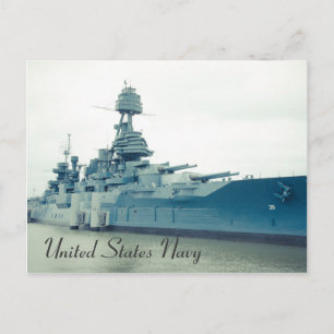 Battleship Schiff des Texas Museums im Staat San J Postkarte