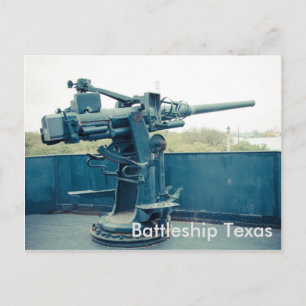 Battleship Texas San Jacinto Staat Park PostCard Postkarte