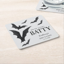 Batty for Baby Halloween Bats Babydusche