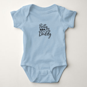Batty For Daddy Halloween Baby Strampler