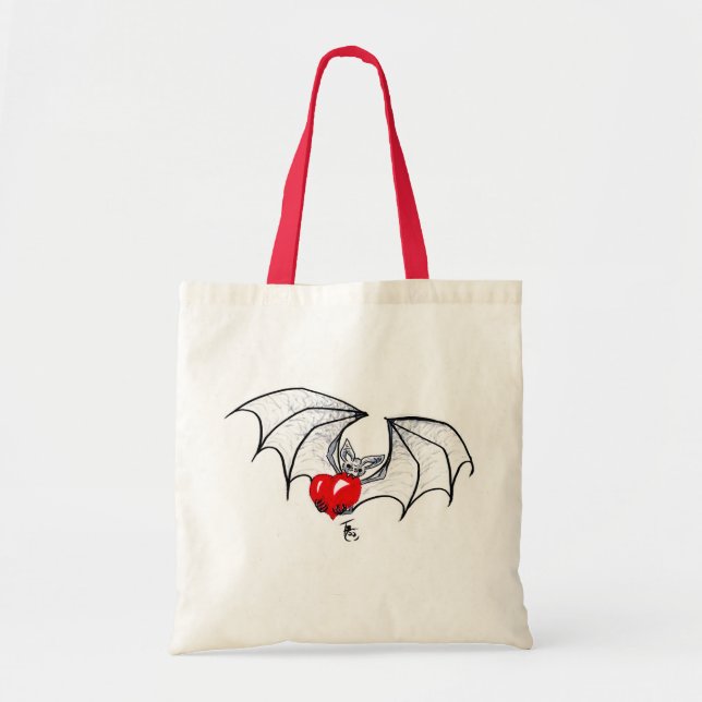 Batty Heart Tasche (Vorne)