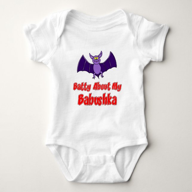 Batty Über Babushka Baby Strampler (Vorderseite)