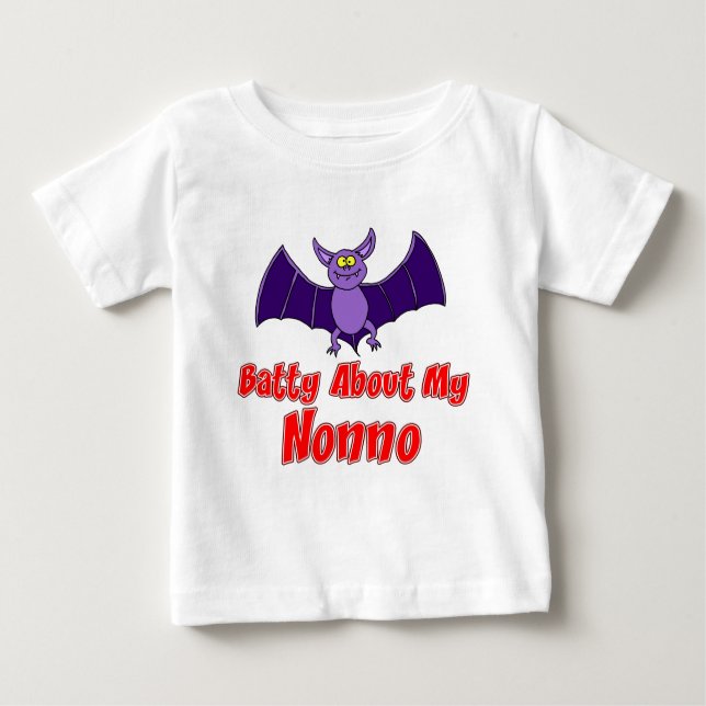 Batty über My Nonno Baby T-shirt (Vorderseite)