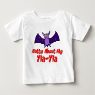 Batty über My Yia-Yia Baby T-shirt