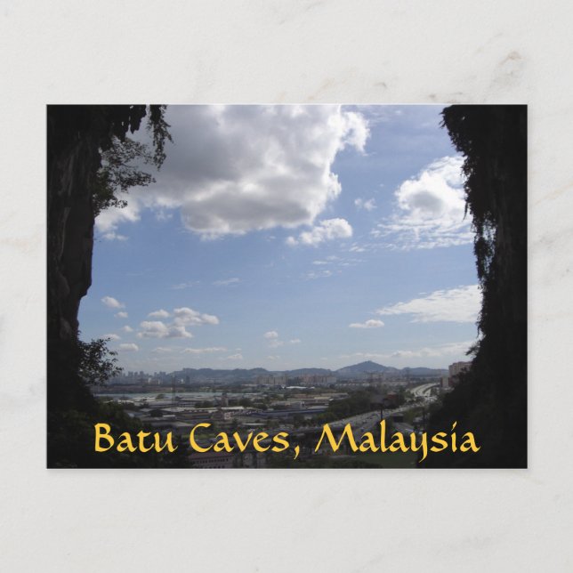 Batu Caves, Malaysia Postkarte (Vorderseite)