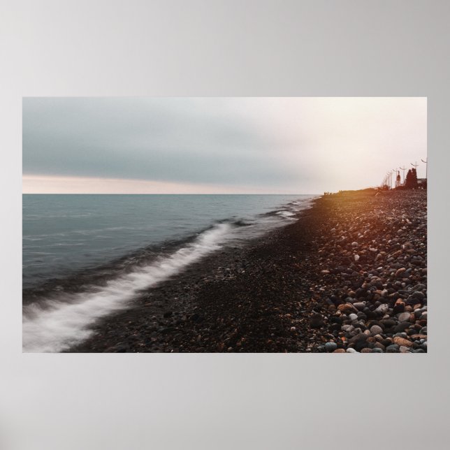 Batumi Meer. Georgia Poster (Vorne)