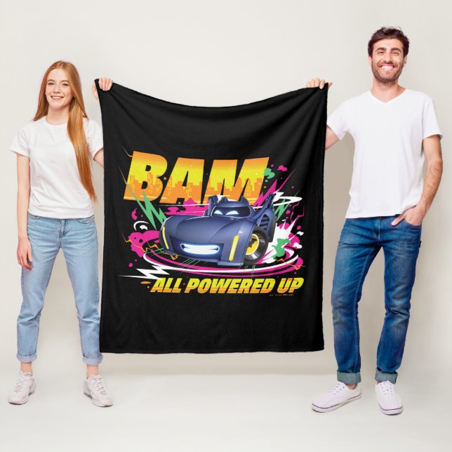 Batwheels™ Bam - Alle hochgefahren Fleecedecke (Beispiel)