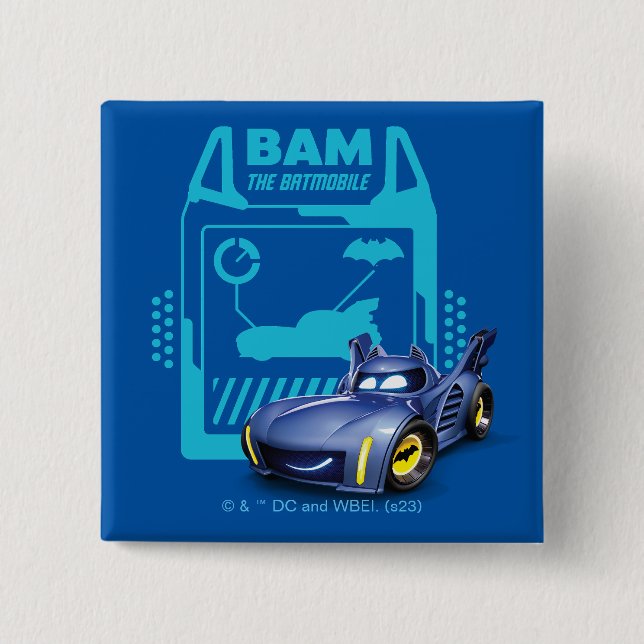 Batwheels™ Bam - Der Batmobile Button (Vorderseite)