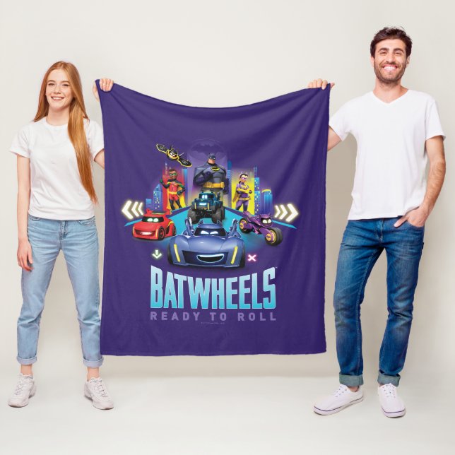 Batwheels™ - Bereit zum Rollen Fleecedecke (Beispiel)