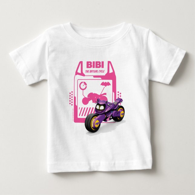 Batwheels™ Bibi - Der Batgirl-Zyklus Baby T-shirt (Vorderseite)