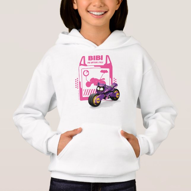 Batwheels™ Bibi - Der Batgirl-Zyklus Hoodie (Vorderseite)