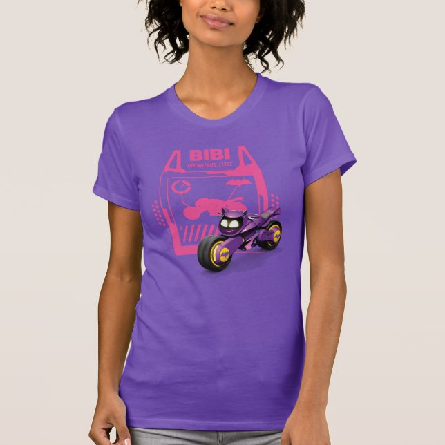 Batwheels™ Bibi - Der Batgirl-Zyklus T-Shirt (Vorderseite)