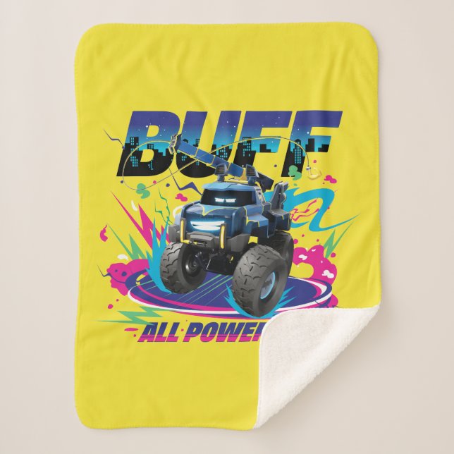 Batwheels™ Buff - Alle hochgefahren Sherpadecke (Vorderseite)