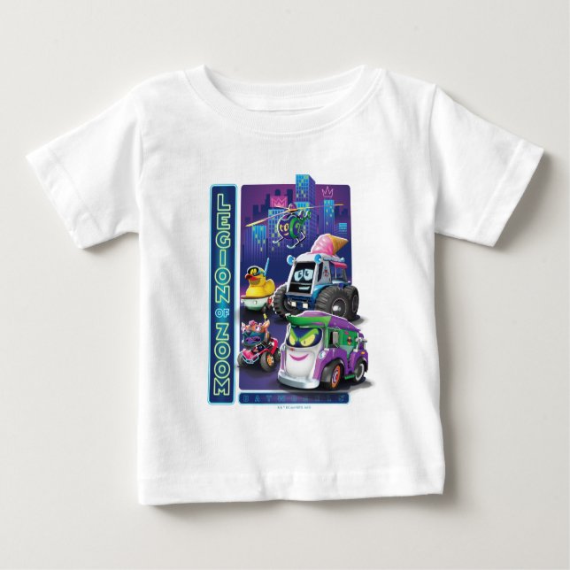 Batwheels™ - Legion des Zooms Baby T-shirt (Vorderseite)