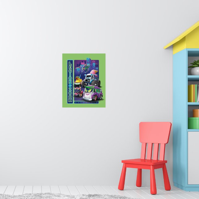 Batwheels™ - Legion des Zooms Poster (Kinderzimmer 1)