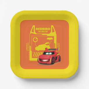 Batwheels™ Redbird - Das Racecar Pappteller